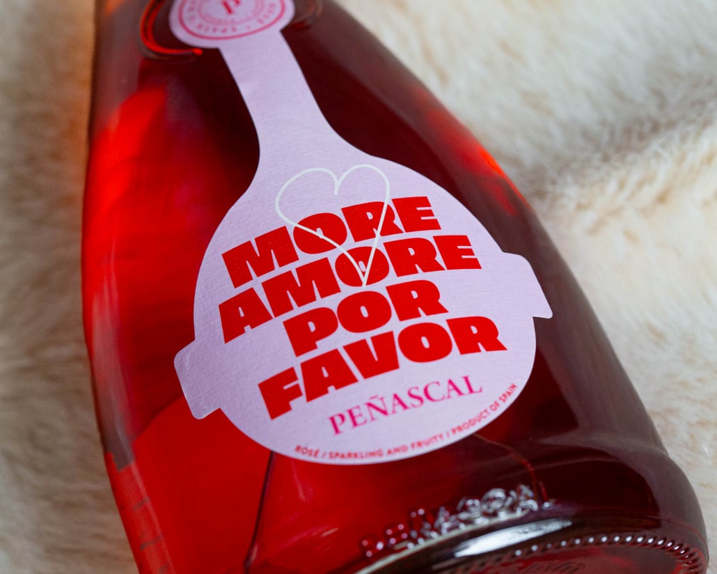 Macro etiqueta Peñascal Rosé