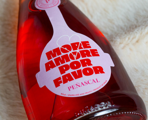 Macro etiqueta Peñascal Rosé