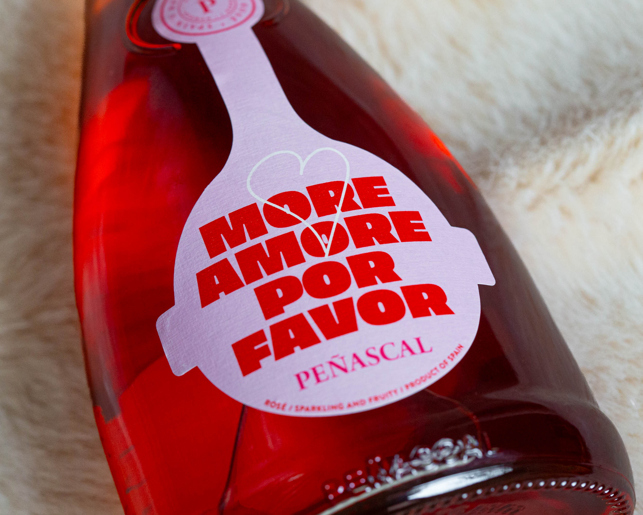 Macro etiqueta Peñascal Rosé