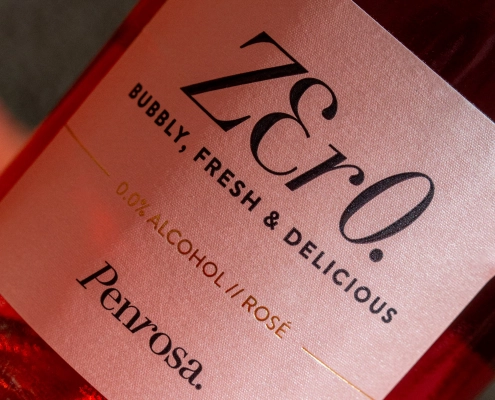 Macro etiqueta penrosa zero